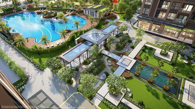 Tinh hoa kiến tr&uacute;c Indochine được thổi hồn v&agrave;o từng cảnh quan, tiện &iacute;ch của The Tonkin &nbsp;