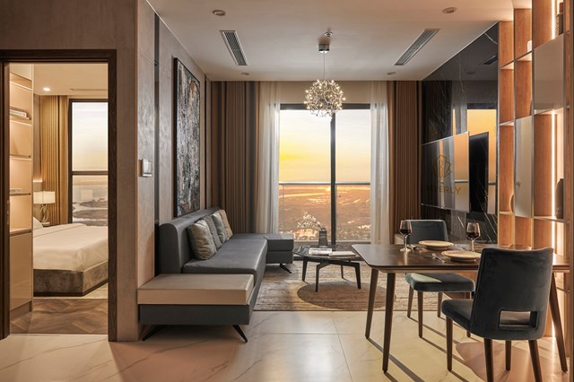 Thiết kế căn hộ tinh tế ho&agrave;n thiện chất sống &ldquo;luxury sky living&rdquo; &nbsp;