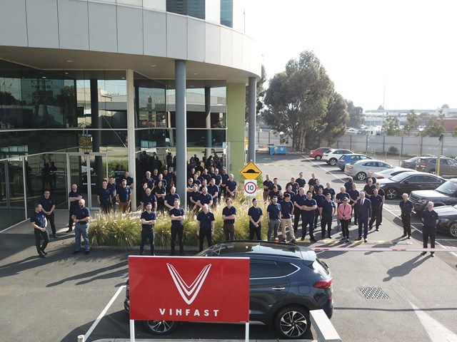 Văn ph&ograve;ng VinFast&nbsp;tại Melbourne (Australia).