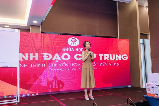 Chuy&ecirc;n gia đ&agrave;o tạo thực chiến Vũ Thị Th&uacute;y Liễu 