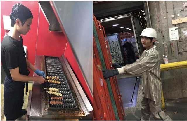 Quá trình lao động vất vả trong thời gian đầu sang Nhật Bản của Thiên Bảo