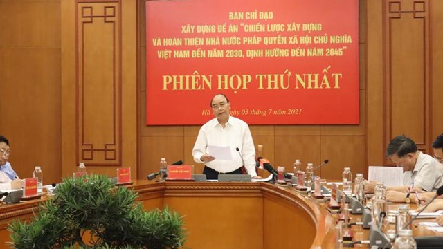 Chủ tịch nước chủ tr&igrave; phi&ecirc;n họp chiều 3/7.