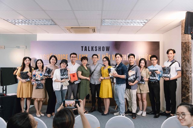 Talkshow chia sẻ về nghề Voice Talent - Cơ hội v&#224; Th&#225;ch thức trong thời đại &quot;giọng A.I.&quot; - Ảnh 4