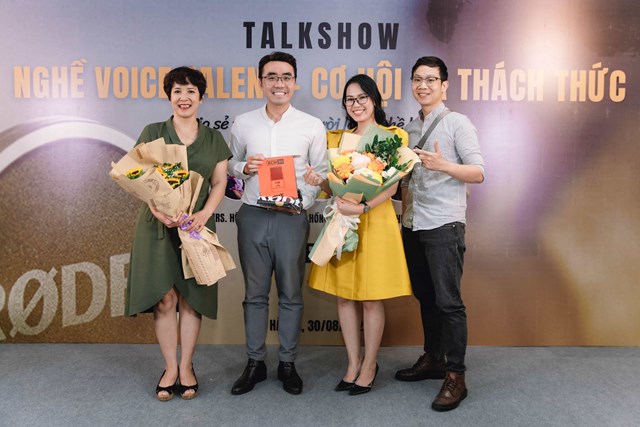 Talkshow chia sẻ về nghề Voice Talent - Cơ hội v&#224; Th&#225;ch thức trong thời đại &quot;giọng A.I.&quot; - Ảnh 3