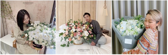 B&#225;n hoa tiền triệu/b&#243; vẫn đắt kh&#225;ch, nhiều sao Việt cũng l&#249;ng mua, tiệm hoa n&#224;y c&#243; b&#237; quyết g&#236;? - Ảnh 1