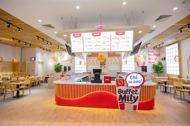 "Đại gia" Acecook mở cửa hàng "Buffet mì ly" đầu tiên tại Việt Nam, giá vào cửa chỉ 10.000 đồng/suất