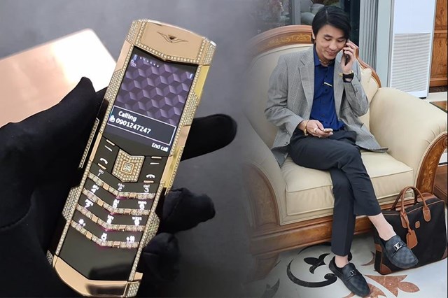 Si&#234;u phẩm điện thoại Vertu g&#226;y &quot;cho&#225;ng&quot; với ngoại h&#236;nh d&#225;t v&#224;ng v&#224; kim cương, độc quyền tại Kỳ L&#226;n Luxury - Ảnh 2