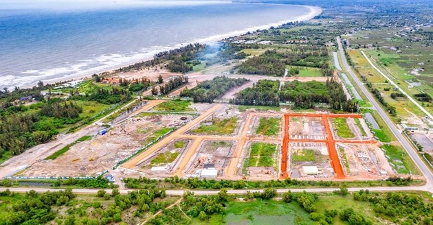 Tổ hợp đô thị nghỉ dưỡng và thể thao biển Thanh Long Bay. Ảnh: Nam Group