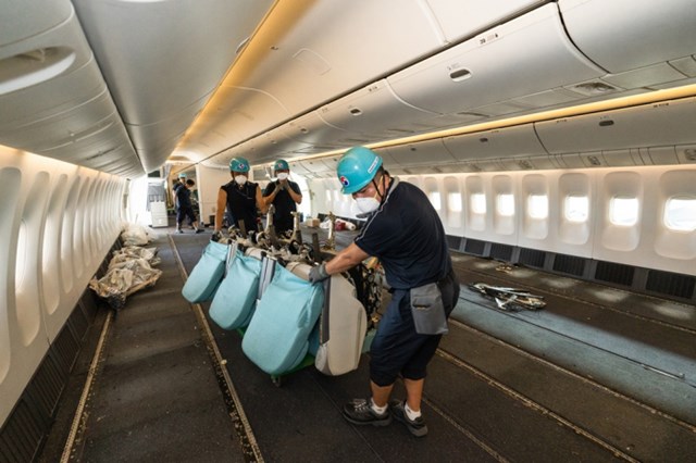 Korean Air chuyển đổi m&aacute;y bay chở kh&aacute;ch th&agrave;nh chở h&agrave;ng