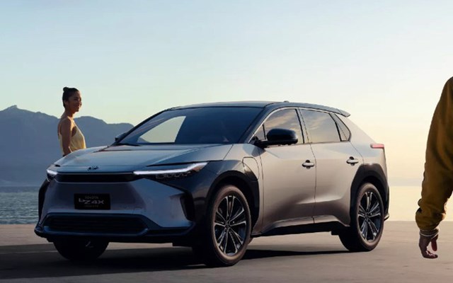 &Ocirc; t&ocirc; điện&nbsp;bZ4X của Toyota
