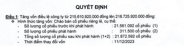 Lợi nhuận 9 th&#225;ng giảm mạnh, Gỗ Đức Th&#224;nh (GDT) dự chi gần 22 tỷ đồng để trả cổ tức đợt 1/2023 - Ảnh 1