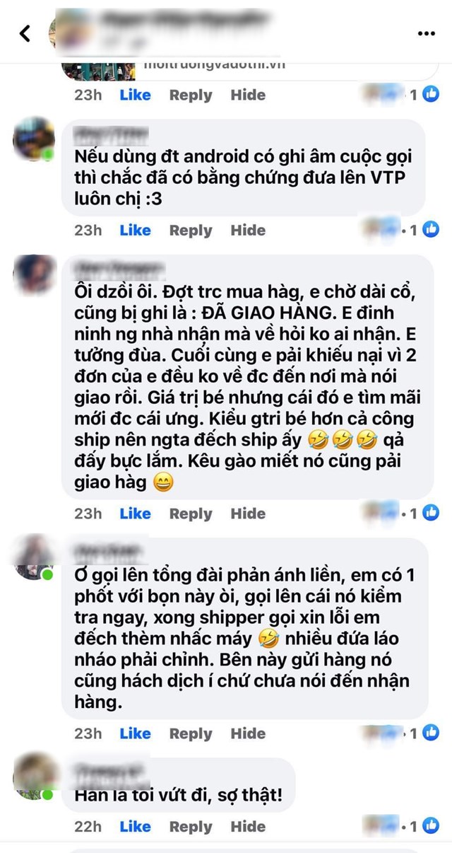 Chưa nhận được h&#224;ng nhưng vẫn b&#225;o ho&#224;n th&#224;nh đơn; &#39;t&#244;i th&#224; vứt đi chứ hơi đ&#226;u gửi cho chị&#39;... v&#224; những pha &#39;v&#244; tr&#225;ch nhiệm&#39; của dịch vụ giao h&#224;ng Viettel Post - Ảnh 1