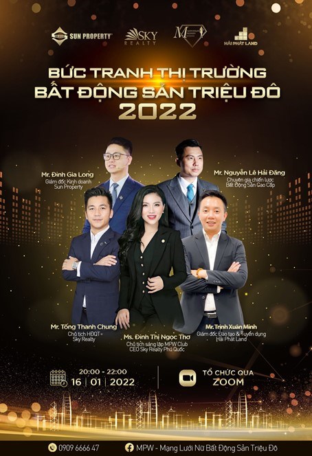 Chương tr&igrave;nh Property Business c&oacute; sự g&oacute;p mặt của c&aacute;c chuy&ecirc;n gia h&agrave;ng đầu trong lĩnh vực