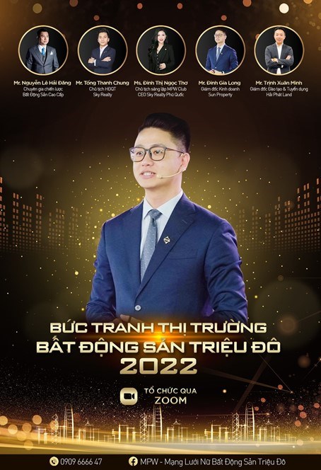 Mr. Đinh Gia Long chia sẻ triết l&yacute; ph&aacute;t triển sản phẩm bất động sản năm 2022