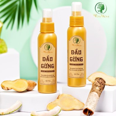 Dầu gừng WONMOM c&oacute; chứa th&agrave;nh phần l&agrave; chiết xuất gừng gi&agrave; 9 th&aacute;ng tuổi, tinh tuyển từ thi&ecirc;n nhi&ecirc;n.
