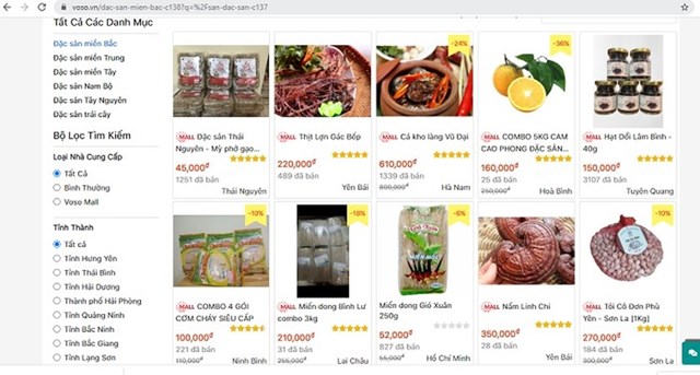 C&aacute;c k&ecirc;nh ti&ecirc;u thụ n&ocirc;ng sản ng&agrave;y c&agrave;ng mở rộng.
