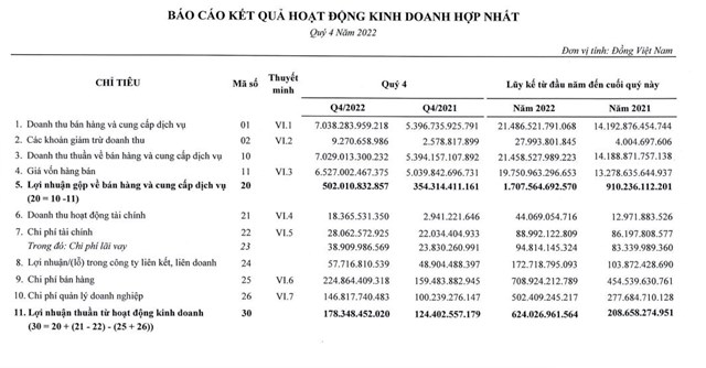 Savico (SVC) ghi nhận lợi nhuận sau thuế &quot;khủng&quot; 582 tỷ đồng trong năm 2022, vượt xa kế hoạch đề ra - Ảnh 1
