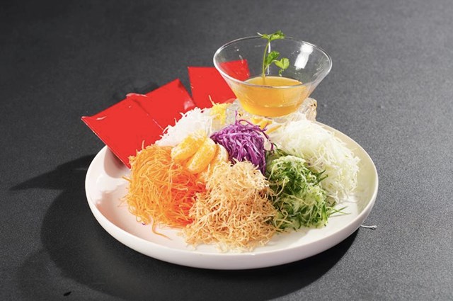 M&oacute;n gỏi ph&aacute;t t&agrave;i của&nbsp;Chef Long Kha.