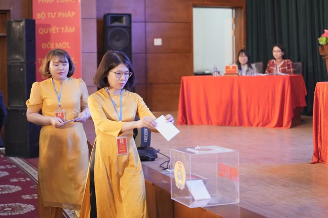 Tổ chức th&#224;nh c&#244;ng Đại hội C&#244;ng đo&#224;n cơ sở Cục Kiểm tra văn bản quy phạm ph&#225;p luật - Ảnh 2