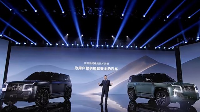 BYD đ&atilde; ra mắt thương hiệu Yangwang - xe hạng sang v&agrave;o ng&agrave;y 5 th&aacute;ng 1