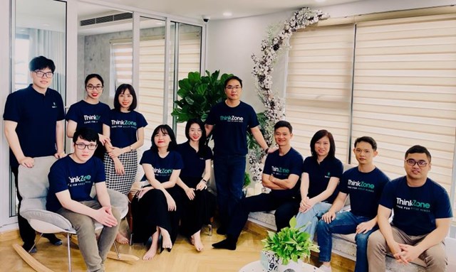 C&aacute;c th&agrave;nh vi&ecirc;n trong nh&oacute;m&nbsp;ThinkZone Ventures.