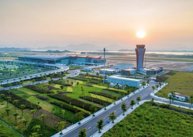 Cảng h&agrave;ng kh&ocirc;ng quốc tế V&acirc;n Đồn