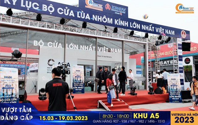 Nh&#224; ph&#226;n phối AseanWindow khẳng định đẳng cấp tại Vietbuild H&#224; Nội 2023 - Ảnh 1