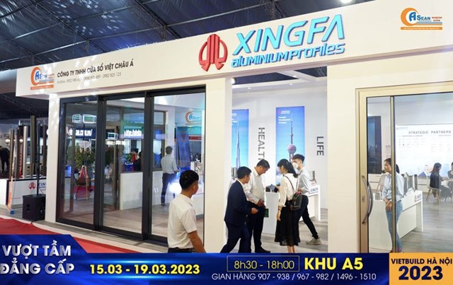 Nh&#224; ph&#226;n phối AseanWindow khẳng định đẳng cấp tại Vietbuild H&#224; Nội 2023 - Ảnh 3