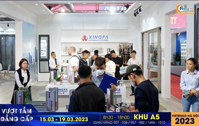 Nh&#224; ph&#226;n phối AseanWindow khẳng định đẳng cấp tại Vietbuild H&#224; Nội 2023 - Ảnh 4