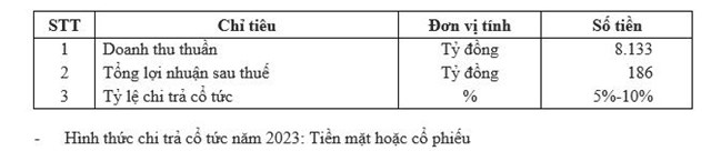 Mục ti&ecirc;u kinh doanh năm 2023 của IDI
