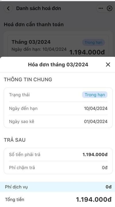 Khi check lại phần lịch sử giao dịch của V&iacute; điện tử đang sử dụng, người d&ugrave;ng kh&ocirc;ng ghi nhận th&ocirc;ng tin về khoản tiền được thanh to&aacute;n từ v&iacute; trả sau n&agrave;y
