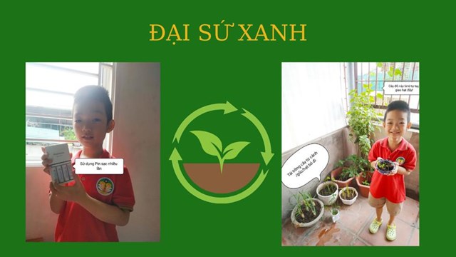 Trường Tiểu học Tr&#224;ng An đạt th&#224;nh t&#237;ch Xuất sắc trong chương tr&#236;nh “X&#226;y dựng trường học xanh - V&#236; một H&#224; Nội xanh” tr&#234;n địa b&#224;n quận Ho&#224;n Kiếm - Ảnh 2