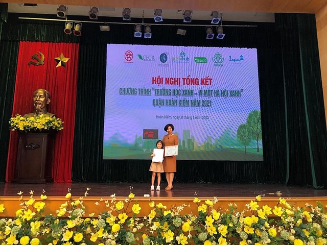 Trường Tiểu học Tr&#224;ng An đạt th&#224;nh t&#237;ch Xuất sắc trong chương tr&#236;nh “X&#226;y dựng trường học xanh - V&#236; một H&#224; Nội xanh” tr&#234;n địa b&#224;n quận Ho&#224;n Kiếm - Ảnh 20