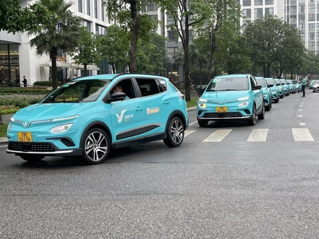 Taxi Xanh SM ch&iacute;nh thức được vận h&agrave;nh.