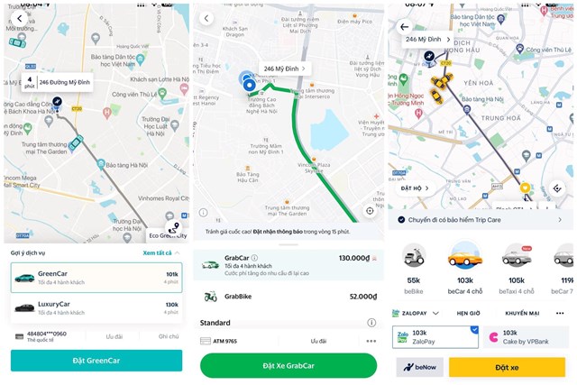 GreenCar gi&aacute; ho&agrave;n to&agrave;n "mềm" hơn nhiều so với GrabCar