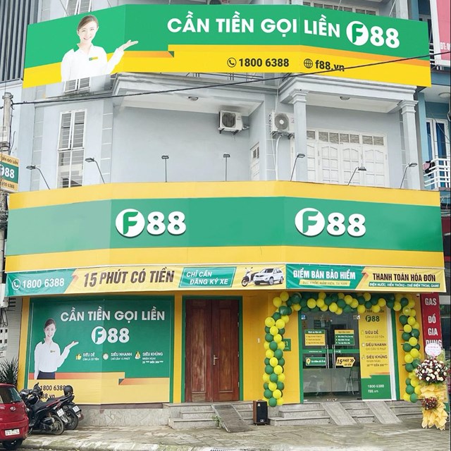 Ph&ograve;ng giao dịch thứ 600 của F88 tại Th&agrave;nh phố Bắc Kạn