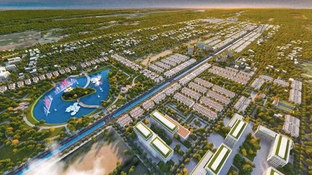 Phối cảnh dự &aacute;n Khu đ&ocirc; thị Nghi Li&ecirc;n, x&atilde; Nghi Li&ecirc;n, th&agrave;nh phố Vinh, tỉnh Nghệ An. &nbsp;
