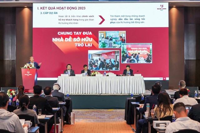 ĐHĐCĐ 2024 Đầu tư Nam Long (NLG): Đặt mục ti&#234;u doanh thu thuần hơn 6.600 tỷ đồng, lợi nhuận sau thuế 821 tỷ đồng - Ảnh 1