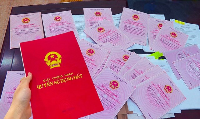 Quy định mới về sổ đỏ - Ảnh 1