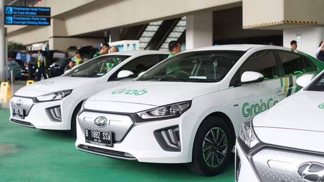 &nbsp;Grab hợp t&aacute;c với Hyundai nhằm khuyến kh&iacute;ch c&aacute;c t&agrave;i xế sử dụng xe điện.