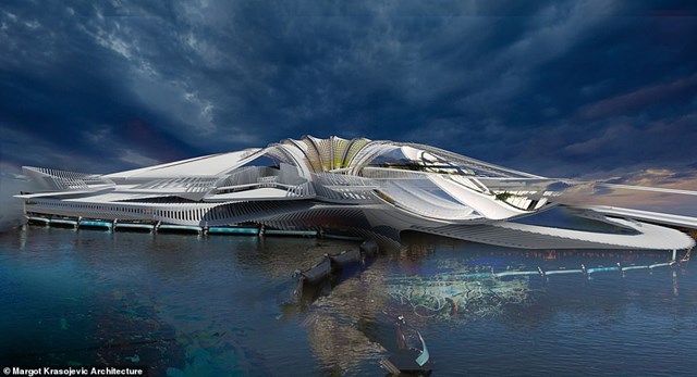 Đảo nghỉ dưỡng l&#224;m từ r&#225;c thải nhựa, dự kiến đ&#243;n kh&#225;ch v&#224;o năm 2025 - Ảnh 1