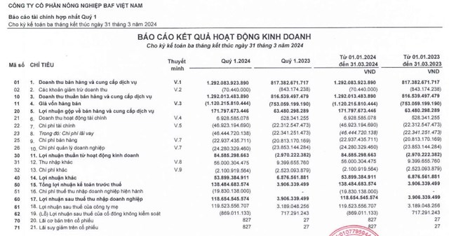 BaF Việt Nam (BAF) ch&#224;o b&#225;n hơn 7,1 triệu cổ phiếu ESOP với gi&#225; chỉ bằng ph&#226;n nửa gi&#225; cổ phiếu tr&#234;n thị trường - Ảnh 1