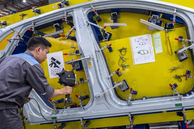 VinFast c&oacute; kế hoạch mở th&ecirc;m nh&agrave; m&aacute;y tại Mỹ, Ấn Độ v&agrave;Indonesia. Nguồn ảnh: Bloomberg