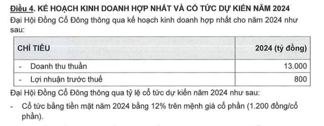 ĐHĐCĐ 2024 của Tập đo&#224;n KIDO (KDC): Đặt mục ti&#234;u lợi nhuận trước thuế gấp 2,5 lần so với c&#249;ng kỳ; dự định mở 12.000 cửa h&#224;ng miniBao  - Ảnh 1