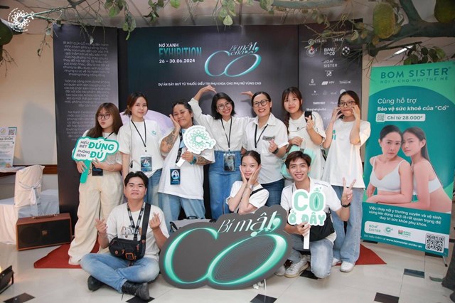 Quỹ OneHealth phối hợp với Tổ chức Nơ Xanh - một th&agrave;nh vi&ecirc;n của Quỹ OneHealth - tổ chức triển l&atilde;m nghệ thuật &ldquo;B&iacute; mật của cổ&rdquo;