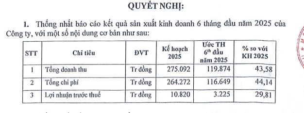 Gỗ Thuận An (GTA) b&#225;o l&#227;i 6 th&#225;ng đầu năm đạt 3,2 tỷ đồng, mới ho&#224;n th&#224;nh 30% mục ti&#234;u đề ra - Ảnh 1