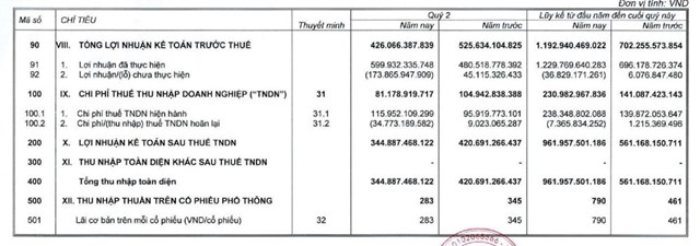 Chứng kho&#225;n VNDirect (VND) b&#225;o l&#227;i qu&#253; II/2024 sụt giảm, dư nợ cho vay margin tăng cao - Ảnh 4