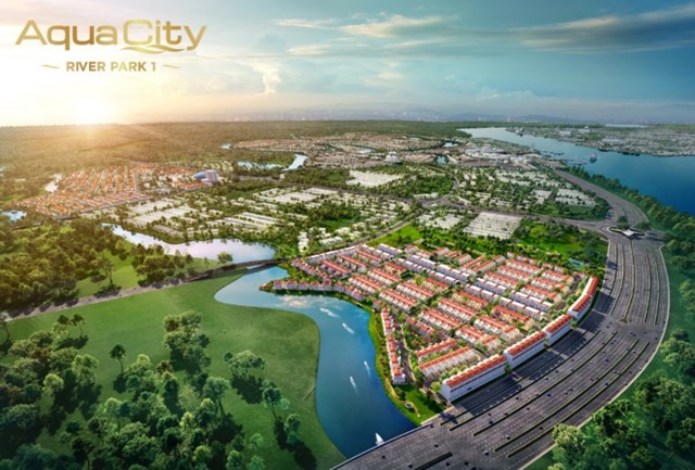 Tọa lạc vị tr&iacute; cửa ng&otilde; đắc địa của đ&ocirc; thị sinh th&aacute;i th&ocirc;ng minh Aqua City, River Park 1 mang đến gi&aacute; trị đầu tư v&agrave; an cư l&yacute; tưởng.