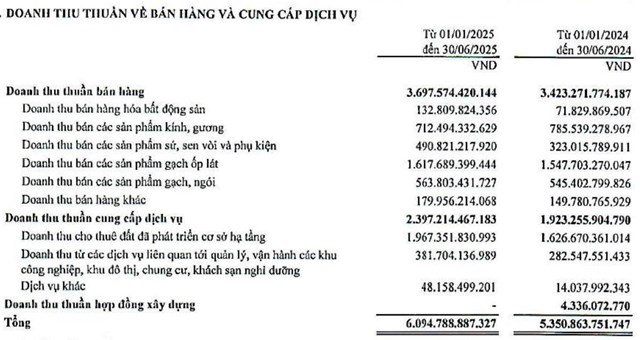 Nhờ cho thu&#234; hạ tầng khu c&#244;ng nghiệp, Viglacera (VGC) b&#225;o l&#227;i sau thuế qu&#253; II/2025 tăng gấp 3 lần c&#249;ng kỳ - Ảnh 2