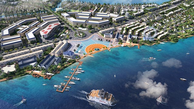 Khu đ&ocirc; thị sinh th&aacute;i th&ocirc;ng minh Aqua City của Tập đo&agrave;n Novaland với quy m&ocirc; gần 1.000ha, nằm tại t&acirc;m điểm kết nối giao th&ocirc;ng li&ecirc;n v&ugrave;ng ở ph&iacute;a Đ&ocirc;ng TP HCM. &nbsp;